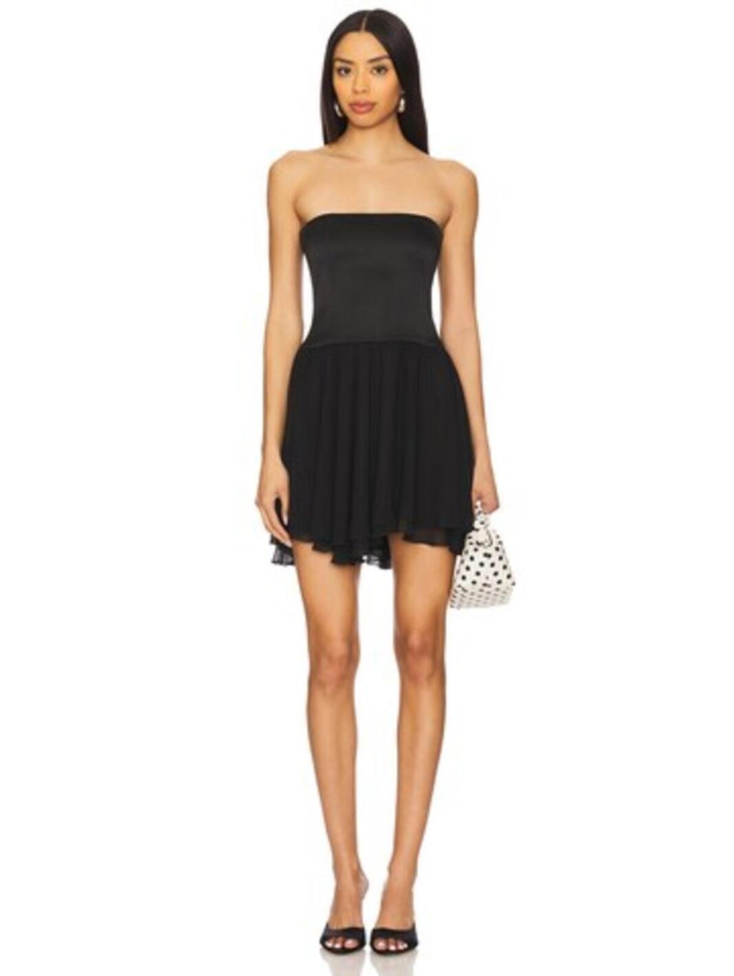 Bella Venice The Jolie Dress In Black New With Flaw